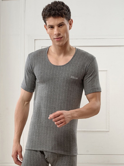 INFERNO Men Round Neck Halfslevee Thermal Vest