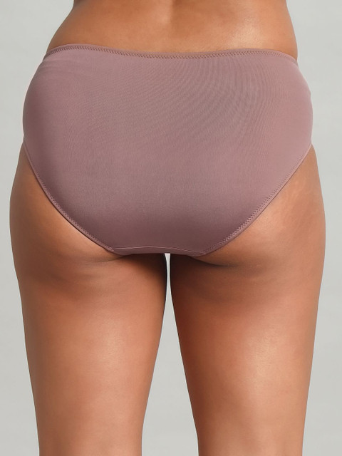 BLEEDING HEART Laced Cotton Mid-Rise Bikini Briefs - TA_RW - Image 4