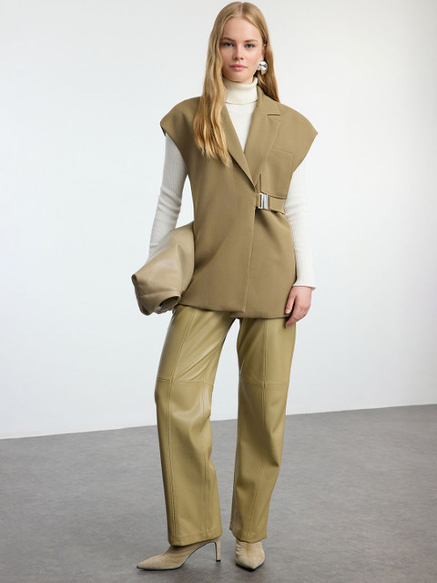 Trendyol Single Breasted Sleeveless Blazer