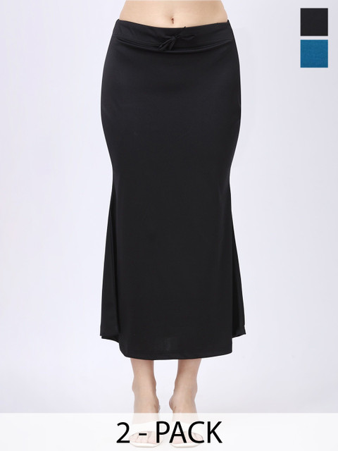 SATPURUSH Pack Of 2 Cotton Stretchable Saree Shapewears