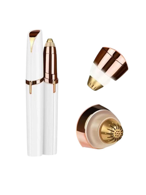 Flying Monk Lipstick Shape Electronic Eyebrow Hair Removal Shaver - Image 2