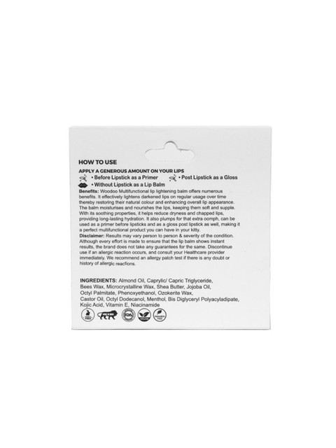 Woodoo Salem Lip Lightening Balm - 5 g - Transparent - Image 4