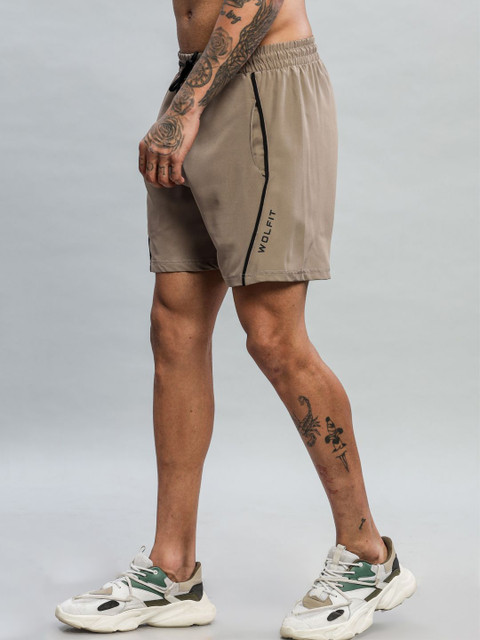 WOLFIT ATHLEISURE Men Training or Gym Sports Shorts - Image 3