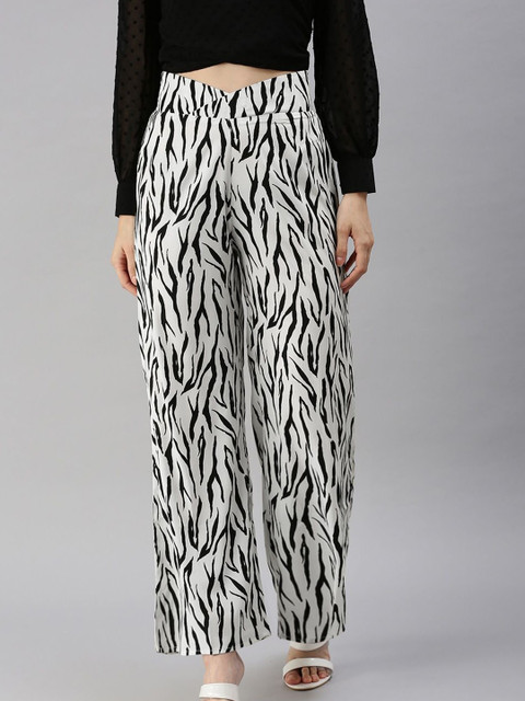 EVERYDAY by ANI Women Animal Printed Palazzos