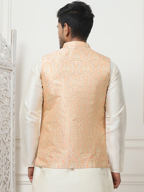 Anouk Woven Design Nehru Jackets - Image 5