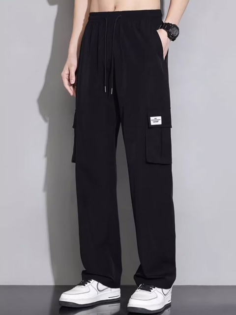 HERE&NOW Men Loose Fit Trousers
