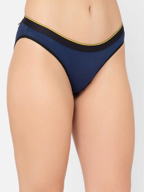 bummer Women Solid Micro Modal Galactic Mid Rise Bikini Brief - Image 2