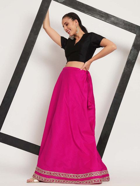 studio rasa Women Solid V-Neck Silk Blend Top - Image 5