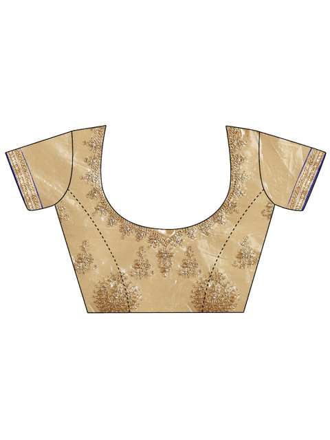 Maroosh Embroidered Thread Work Semi-Stitched Lehenga & Unstitched Blouse With Dupatta - Image 5