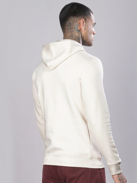 ADRO Men Printed Hooded Pullover Sweatshirt - Image 4