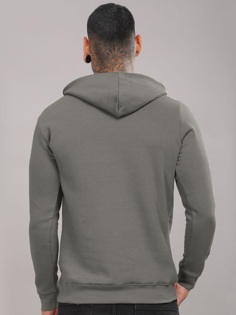 ADRO Men Printed Hooded Pure Cotton Sweatshirt - Image 4