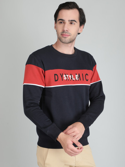 TQS Men Colourblocked Pullover Sweatshirt - Image 3