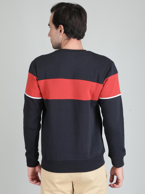 TQS Men Colourblocked Pullover Sweatshirt - Image 5