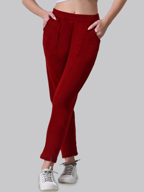 BAESD Women Relaxed High-Rise Trousers