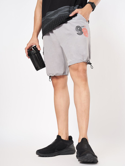 Ajile by Pantaloons Men Printed Regular Fit Mid-Rise Shorts - Image 2