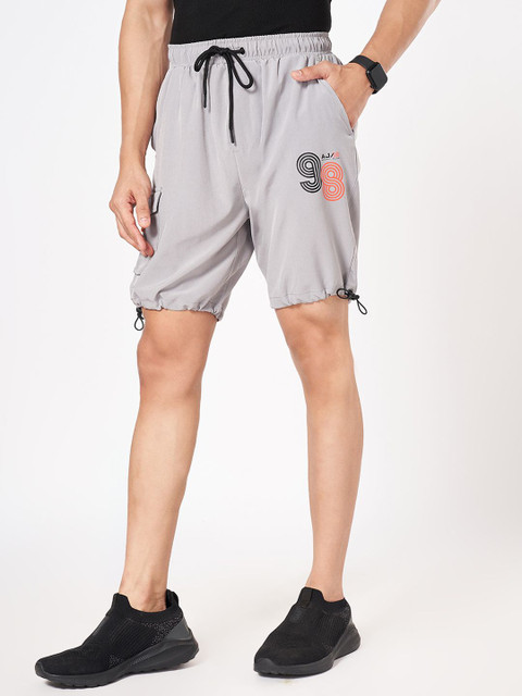 Ajile by Pantaloons Men Printed Regular Fit Mid-Rise Shorts - Image 3