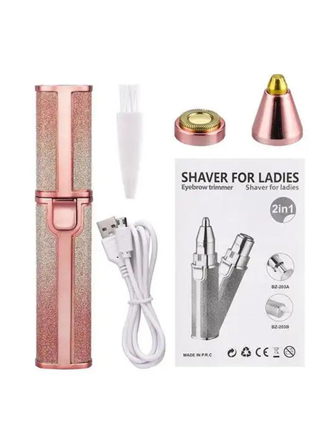 Adbeni 2 In 1 Painless Rechargeable Hair Remover Epilator - Image 2