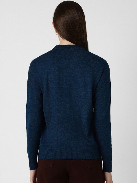 Van Heusen Woman Solid Turtle Neck Pullover - Image 4