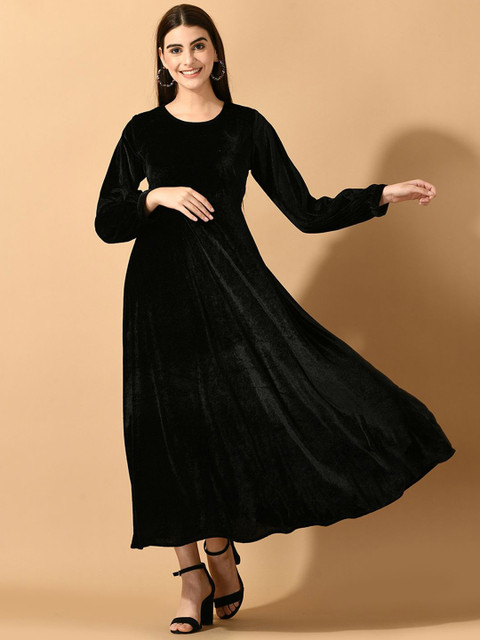 Sangria Women Fit & Flare Maxi Dress
