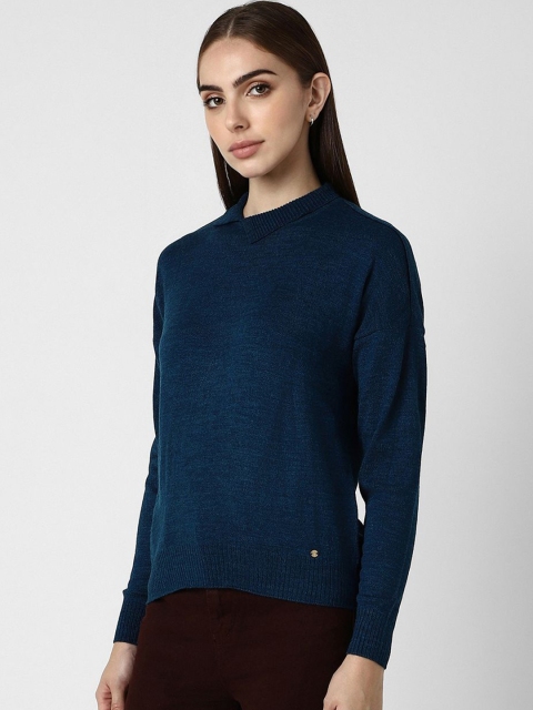Van Heusen Woman Solid Turtle Neck Pullover - Image 3
