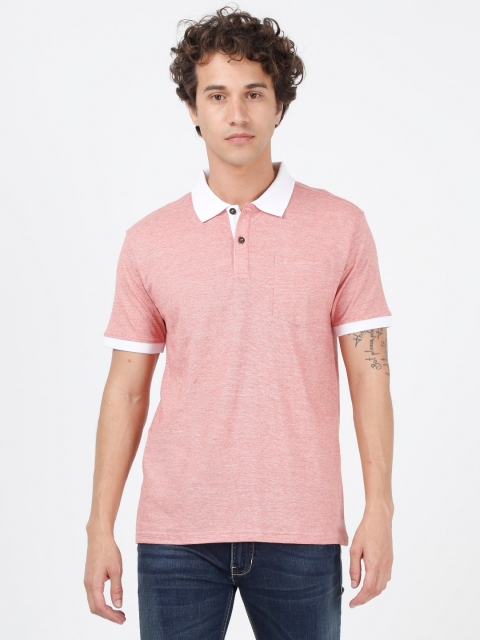 ECOLINE Clothing Men Antimicrobial Solid Polo Collar Organic Cotton T-shirt