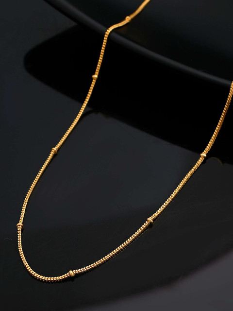 VOJ Gold-Plated Stainless Steel Chain