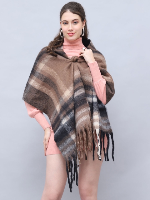 ELLIS Unisex Checked Acrylic Mufflers
