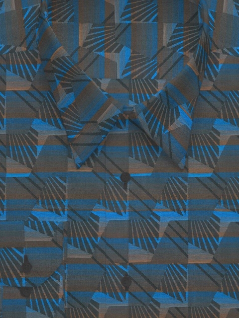 Ramraj Men Printed Cotton Shirt Clothing Fabric