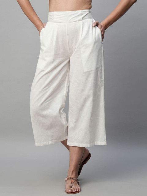 Babli Women Handloom Palazzos