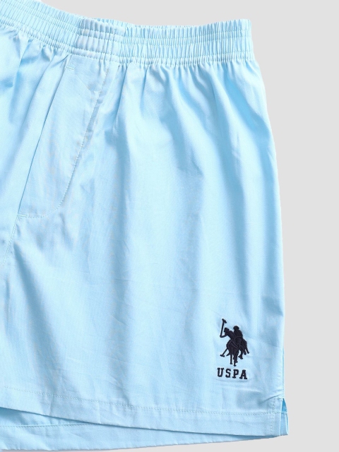 U.S. Polo Assn. Men Pure Cotton Mid Rise Boxers OEX04-D12-PL - Image 7