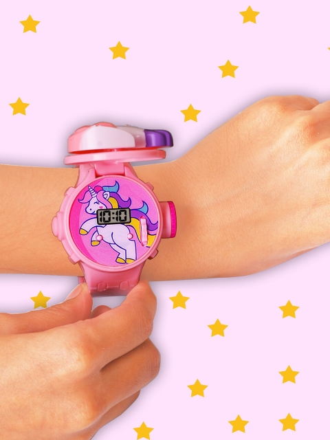 SWADESI STUFF Kids Dial & Straps Digital Multi Function Watch PROJECTOR 3D UNICORN - Image 7