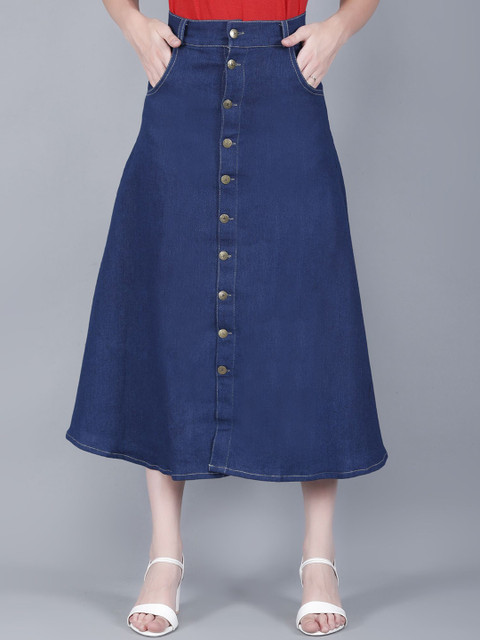 Codaisy Women A-Line Knee Length Skirts