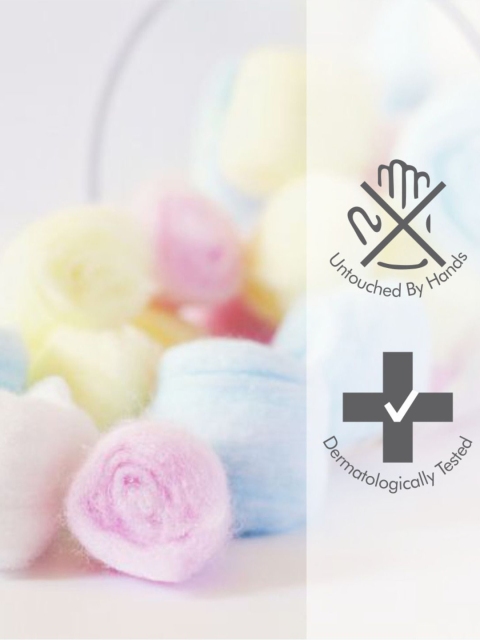 TULIPS Color Cotton Ball With Ziplock Bag 50Pcs - Image 4