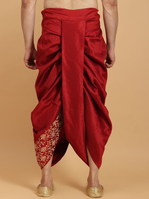 Ethluxis Men Embroidered Dhoti - Image 4
