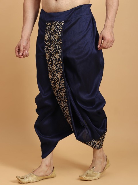 Ethluxis Men Embroidered Ethnic Dhoti - Image 3