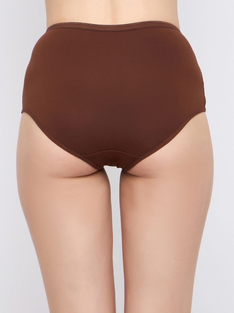 Clovia Women Pure Cotton High-Rise Hipster Briefs - Image 4