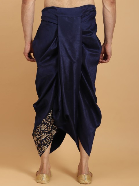 Ethluxis Men Embroidered Ethnic Dhoti - Image 4