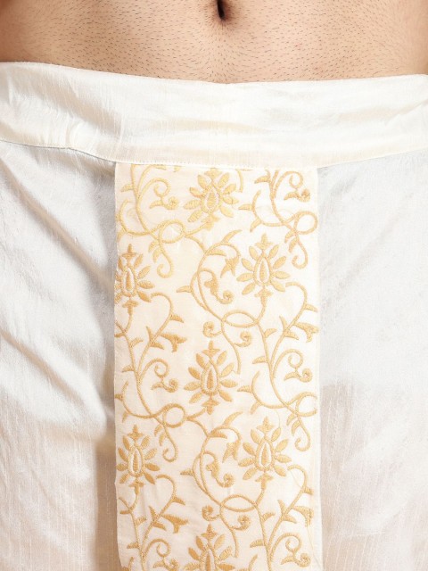 Ethluxis Men Embroidered Ethnic Dhoti - Image 6