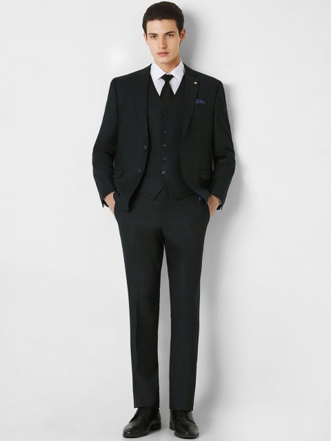 Van Heusen Men Slim-Fit Single-Breasted Three-Piece Suit