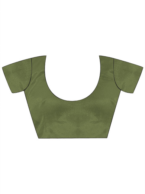 Mitera Mirror Work Organza Saree - Image 7