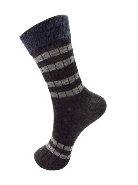 RC. ROYAL CLASS Kids Pack Of 5 Striped Patterned Calf-Length Socks - Image 6