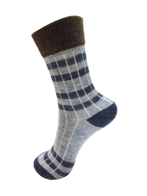 RC. ROYAL CLASS Kids Pack Of 5 Striped Patterned Calf-Length Socks - Image 3
