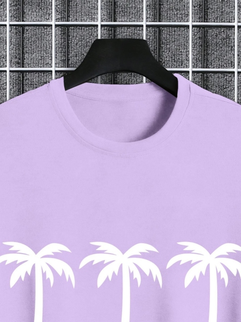TOGS & TERRE Women Floral Printed Round Neck Cotton Oversized T-shirt - Image 5
