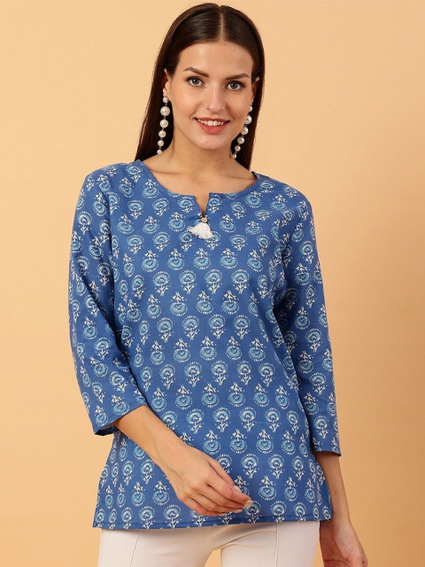 NEESH Women Printed Pure Cotton Kurti