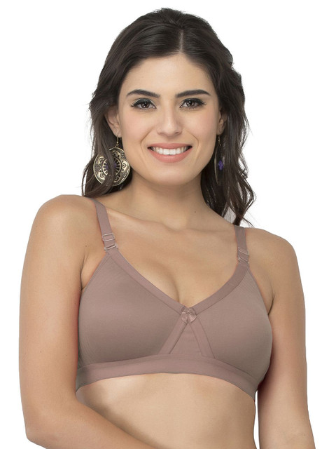 College Girl Women Full Coverage Lightly Padded Seamless Minimizer Bra