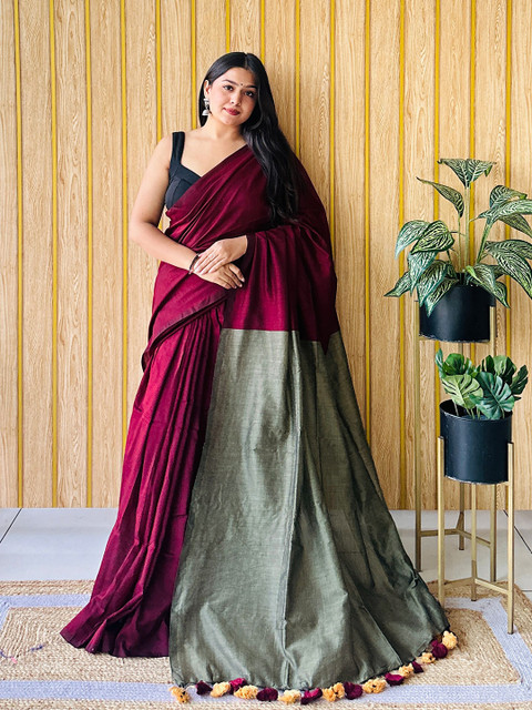 Anouk Pure Cotton Saree
