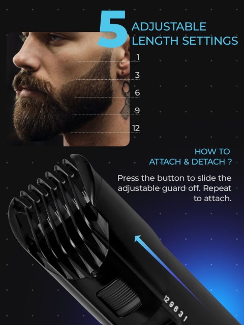 TRIMFINITY Ultimate Duo Beard & Body Trimmer - Image 4