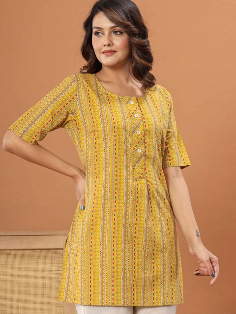 Aaysa Kurti Women Printed Pure Cotton Kurtis - Image 3