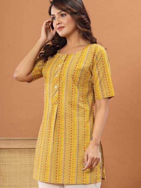 Aaysa Kurti Women Printed Pure Cotton Kurtis - Image 4