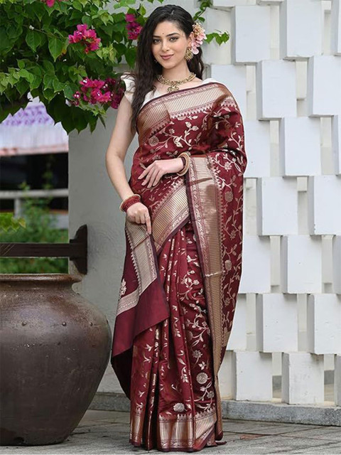 Moda Rapido Woven Design Kanjeevaram Saree
